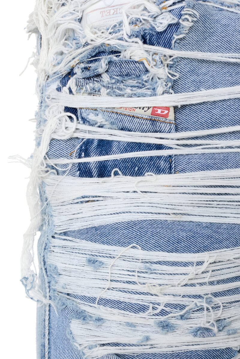 DIESEL DENIM JEANS WITH STILETTO BOOTS. - Image 2