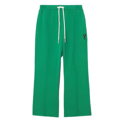 AMI PARIS COLLAB PUMA GREEN PANTS.