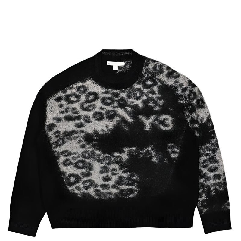 Y-3 YOHJI YAMAMOTO BLACK JUMPER.