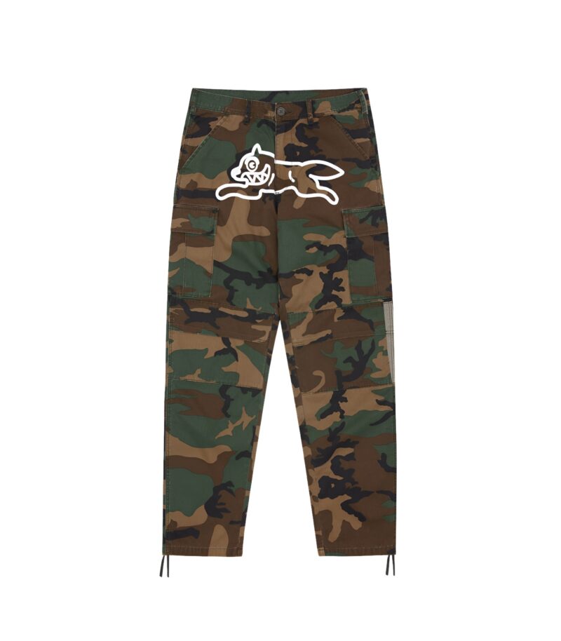 ICECREAM BBC CARGO CAMO PANTS.