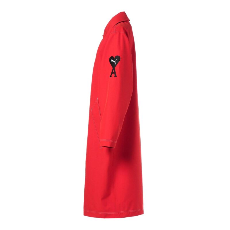 AMI PARIS COLLAB PUMA ORANGE JACKET. - Image 2