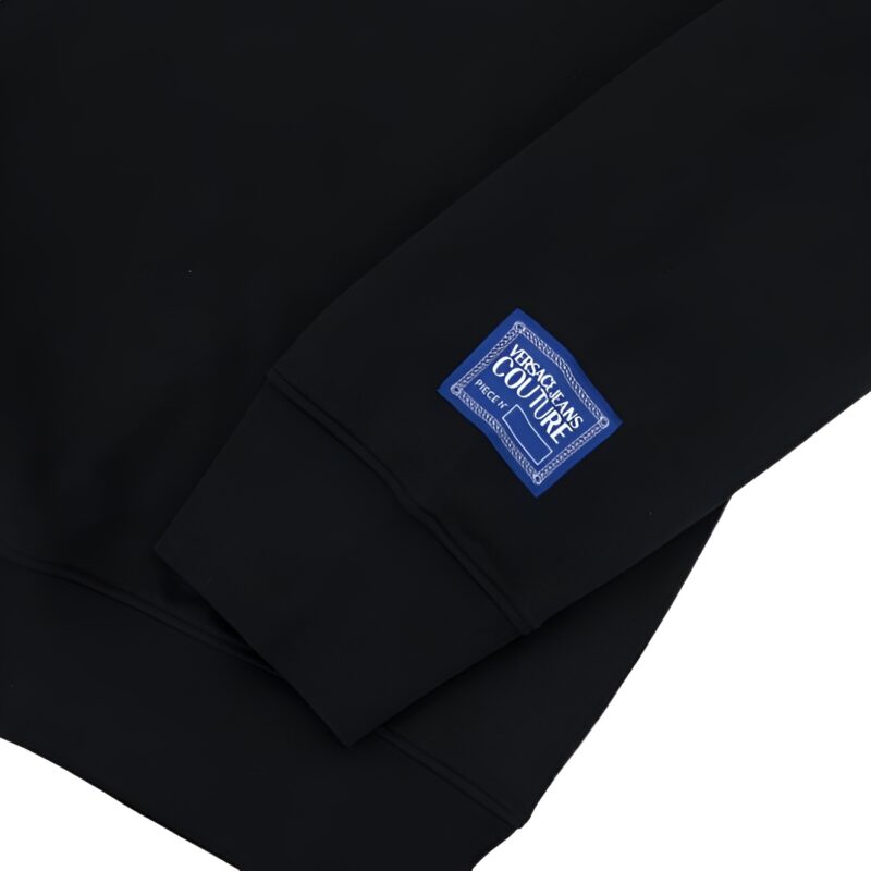 VERSACE BLACK HOODIE. - Image 2