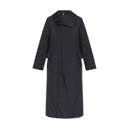 Y-3 LONG COAT ASYMMETRIC